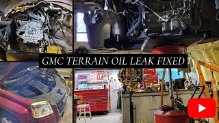 HOW TO REPLACE REAR MAIN SEAL GMC TERRAIN