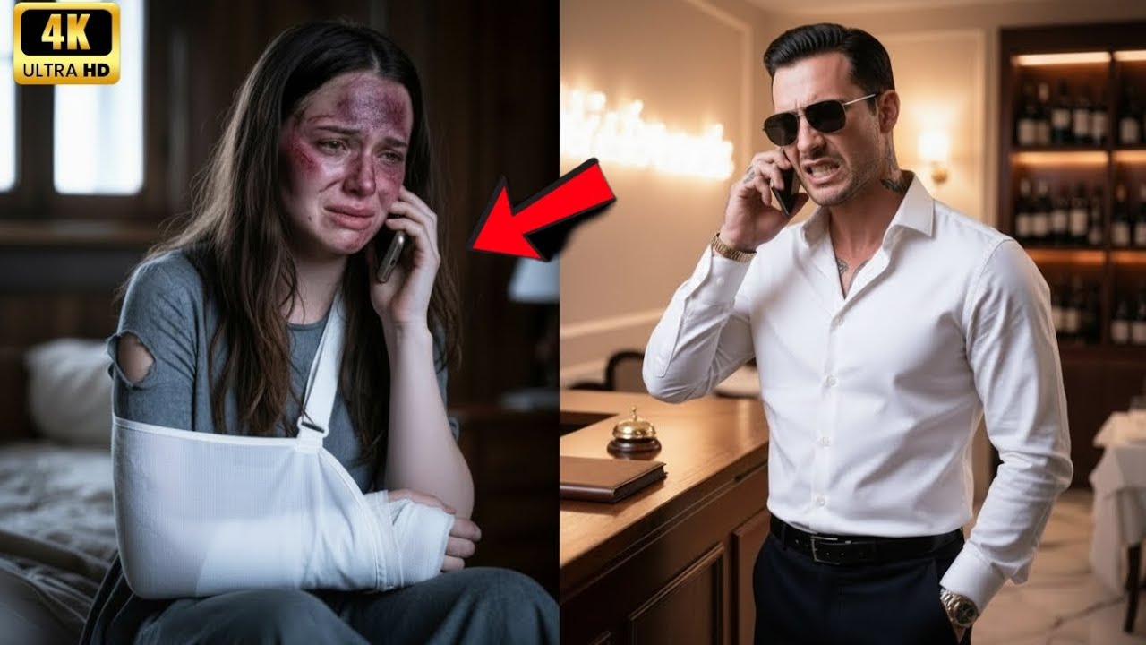 "Can You Come Get Me?" Abused Waitress Calls The Mafia Boss After Her Ex Breaks Her Arm