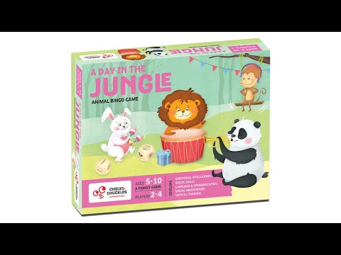 Chalk and Chuckles A Day In The Jungle-Unboxing