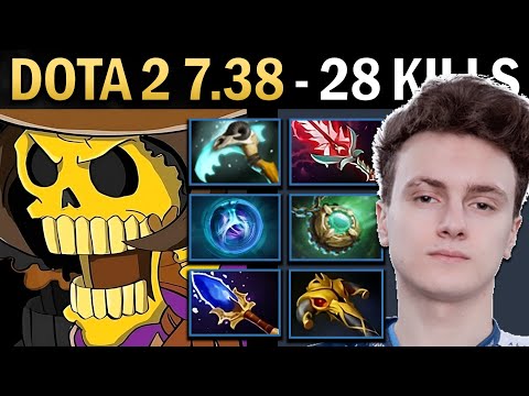 Clinkz Gameplay Miracle with 28 Kills and Daedalus - TI14