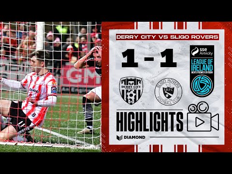 Derry City 1-1 Sligo Rovers - LOI Highlights - 14/10/2024