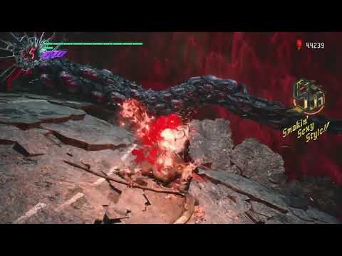 DMC 5 Dante Gameplay (With Armageddon Instead of Devil Trigger)