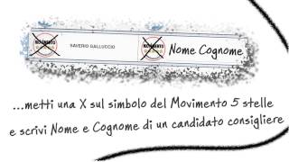 preview picture of video 'Come si vota - Elezioni Regionali 2013 M5S'