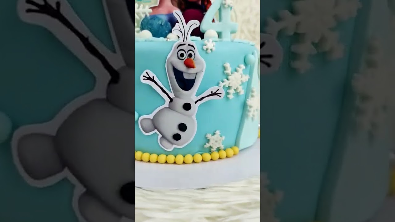 Frozen Fondant Cake