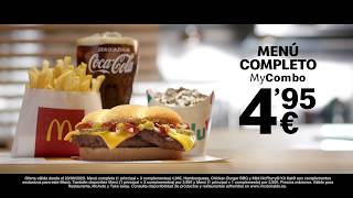 McDonald ¡Vuelve a disfrutar con MyCombo! anuncio