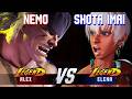 SF6 NEMO Alex Vs SHOTA IMAI Elena High Level Gameplay