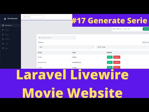 Laravel Livewire Tutorial Create Movie Website Make Your Movie App
