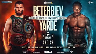 OFFICIAL PROMO | 👑🦁 Artur Beterbiev v Anthony Yarde | WBC, WBO & IBF Light-Heavyweight World Titles
