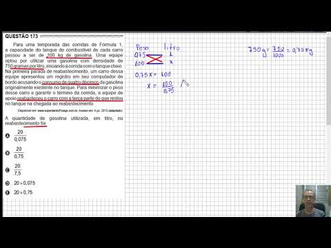 ENEM 2017 – Matemática - Questão 173 - Prova azul