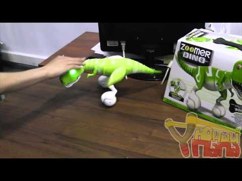 Обзор интерактивного динозавра Dino Zoomer