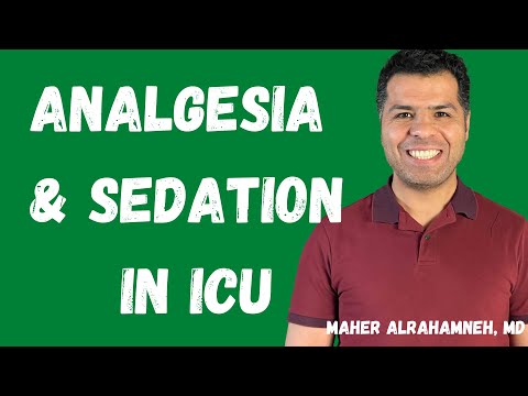 Analgesia & sedation in ICU part (1)
