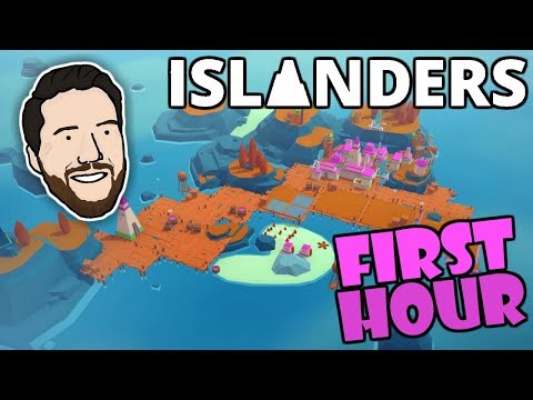 SUPER CHILL ISLAND MANAGEMENT GAME | Let's Play ISLANDERS | Graeme Games | First Look Gameplay
