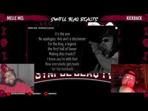 Kickback to the retirement home! Synful Blaq Reacts - Melle Mel - Kickback {Eminem Diss] *REACTION*