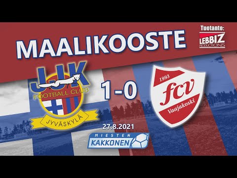 JJK - FCV 27.8.2021 MAALIKOOSTE