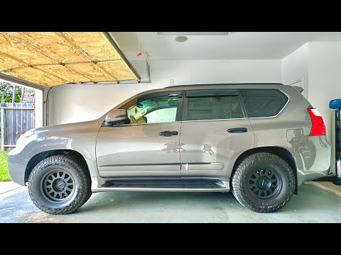 Lexus GX460 : How to fit 33s on stock suspension