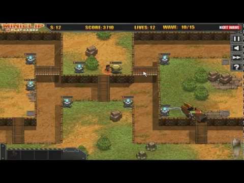 Flash Game Firsting - Commando Defense
