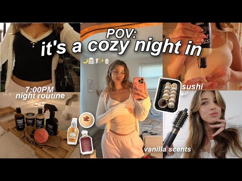 7:45PM NIGHT ROUTINE | the perfect summer cozy night in (aesthetic)