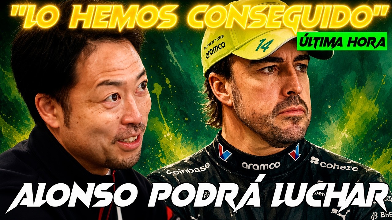 Miniatura del video: HONDA F1 CONFIRMA QUE "LO HAN CONSEGUIDO", OBJETIVO INTERNO AL 100% Y BACHE SUPERADO, ALONSO LUCHARÁ
