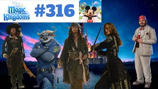 LEVELING UP SALLAH & JACK SPARROW! INDIANA JONES EVENT! | Disney Magic Kingdoms #316