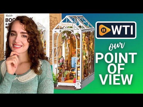 Rolife DIY Book Nook Kit - WTI product video review