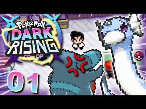 THE BIRTH OF THE TRIO! - Pokémon Dark Rising Co-Op Ep 1 w/ Dlarzz & Tuberanza!