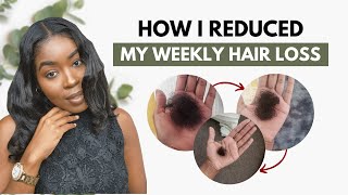 How to reduce excessive Shedding and Breakage | RELAXED HAIR | Denaj