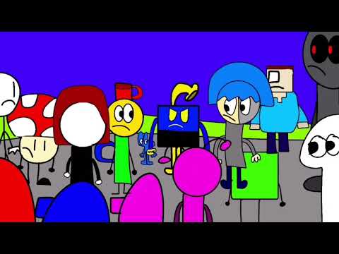 The Cubetoons Show (S2 EP1 Sneak Peak Toonland Ep 1) (Evil Terrorist Cubes Attack Scene)