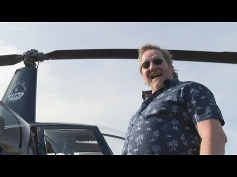 Valley man's dream to fly in helicopter comes true
