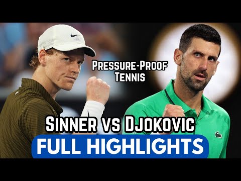 Jannik Sinner Cold Blooded Tennis vs Novak Djokovic Full Highlights Before AO 2026 (HD)