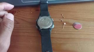 Timex Expedition T49992 Digital Watch Battery Change