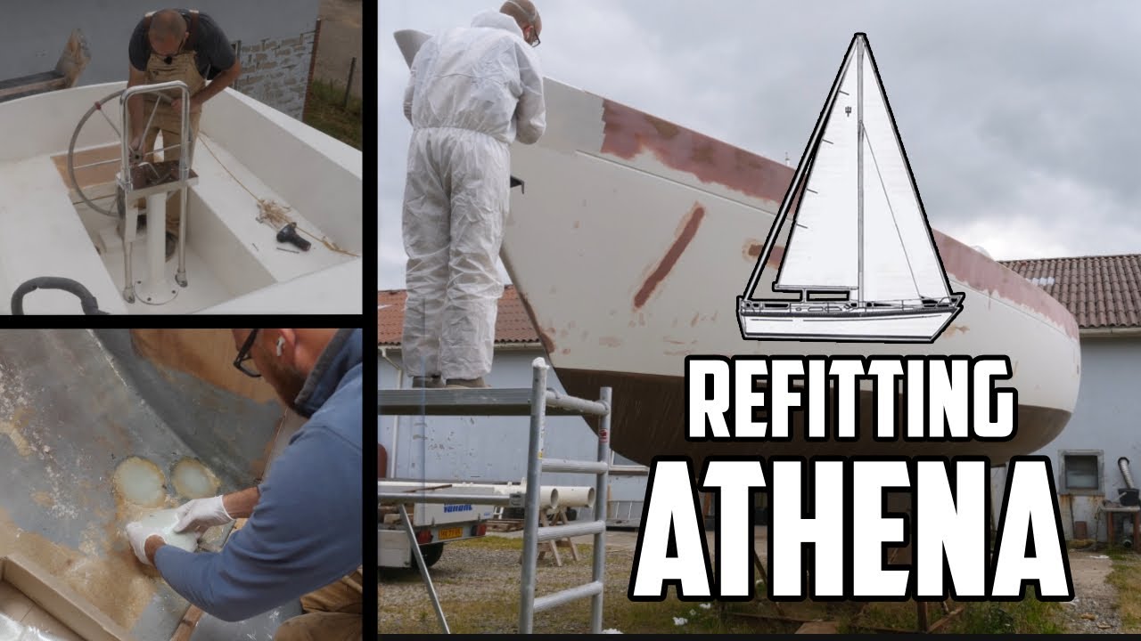 Sail Life - First coat of primer & steering pedestal - sailboat project