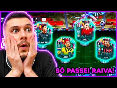O PIOR TIME QUE JÁ MONTEI NO FIFA 23 🤬🤬🤬 SÓ DEI RAGE!! TIME FULL LEVEL UP PARTE 02 - ULTIMATE TEAM!