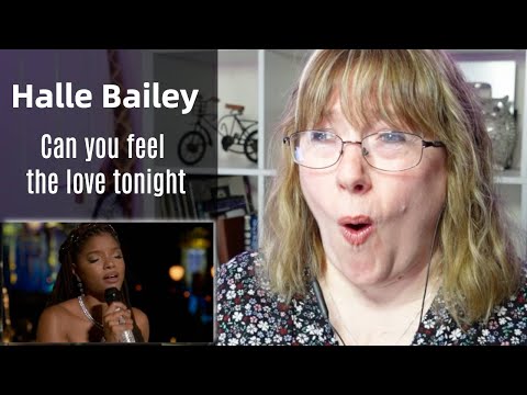 Halle Bailey 'Can You Feel the Love Tonight' Vocal Coach Reacts