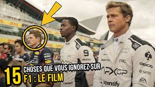 15 CHOSES que vous IGNOREZ (PEUT-ÊTRE) sur F1 : LE FILM | DÉTAILS, ANALYSE &amp; ANECDOTES [SPOILERS]