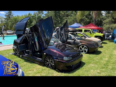 Multi-brand tuning car show to celebrate the 20th anniversary of the Corsa Club León
