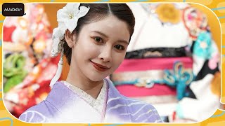 結城モエ、大先輩との共演に歓喜「成長した姿を見せることができるように」と抱負　スペースクラフト・エージェンシーの「2025年新春晴れ着撮影会」