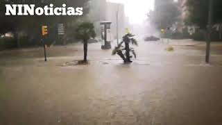 𝐄𝐬𝐩𝐚𝐧̃𝐚| 𝐃𝐢𝐥𝐮𝐯𝐢𝐨, 𝐜𝐚𝐬𝐢 𝐬𝐢𝐧 𝐚𝐯𝐢𝐬𝐚𝐫, 𝐞𝐧 𝐅𝐮𝐞𝐧𝐥𝐚𝐛𝐫𝐚𝐝𝐚