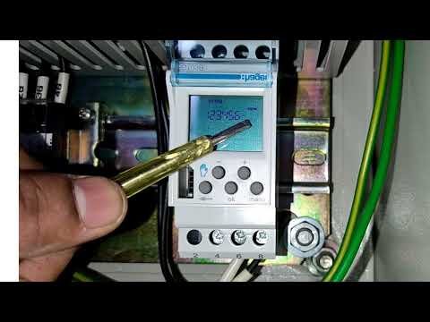 how to set Hager timer switch||AHU||@shivaHVAC ||தமிழில்||tamil.