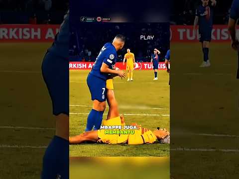 Sikap baik dan respect mbappe🥺💯