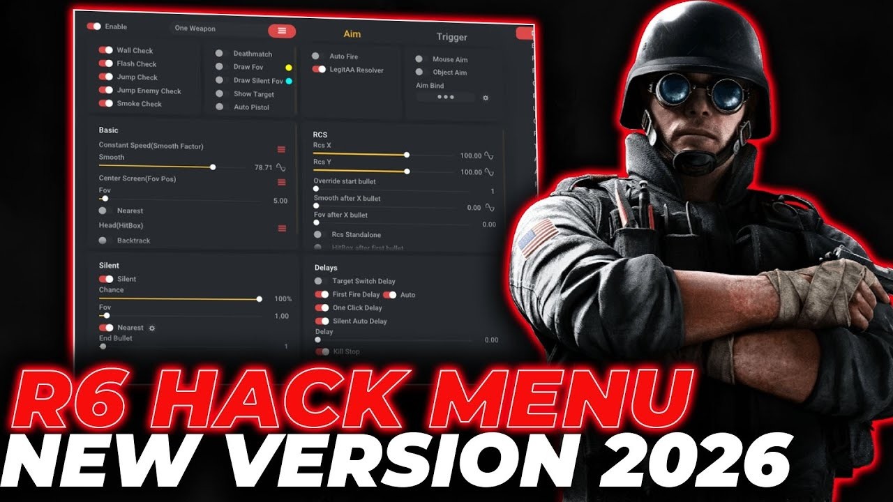 [NEW UPDATED 2026] R6 Cheats How To SAFELY Use The BEST R6 HACK