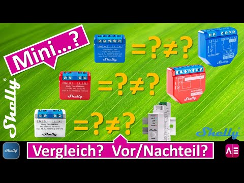 Die Shelly Mini sind da, was können Sie so? Vor / Nachteile? Vergleich?