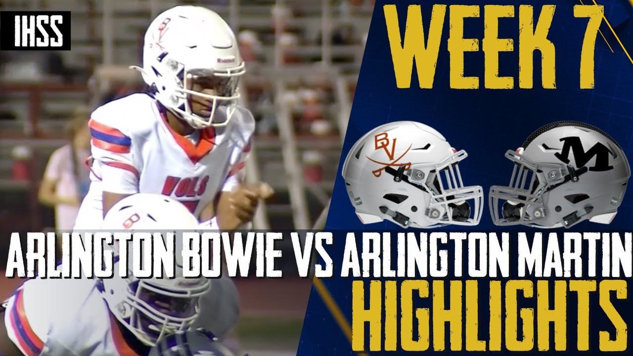 Arlington Martin vs Arlington Buie Highlights: High-Octane Football Showdown