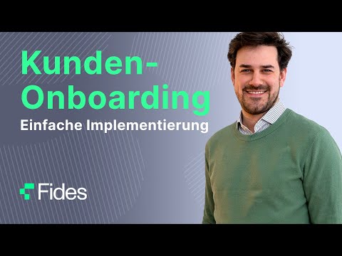 Automatisierte Governance Workflows - Kunden Onboarding bei Fides