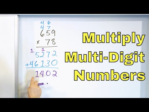 Multiply 2-Digit & 3-Digit Numbers by 2-Digits Numbers - [5-1-2]