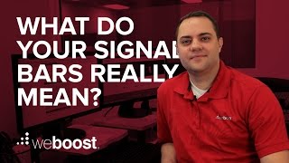 What do the bars on your phone really mean? | weBoost