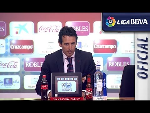 Rueda de Prensa de Emery tras el Sevilla FC (4-1) RCD Espanyol - HD