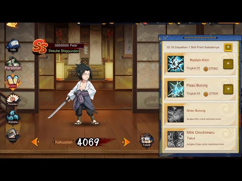 FREE NINJA SS SASUKE SHIPPUDEN - NINJA HEROES UNLEASHED