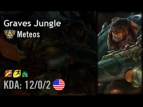 Graves Jungle vs Lee Sin - Meteos - NA Challenger Path 6.6
