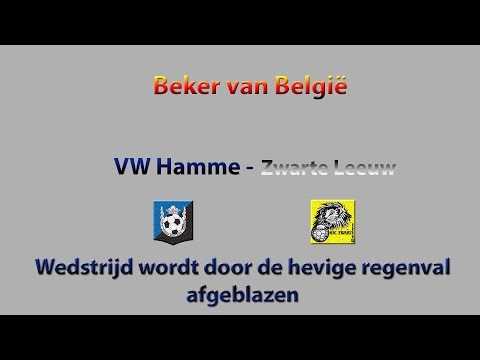 Beker van België VW Hamme   Zwarte Leeuw