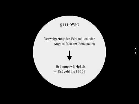 Eingriffsrecht: Identitätsfeststellung